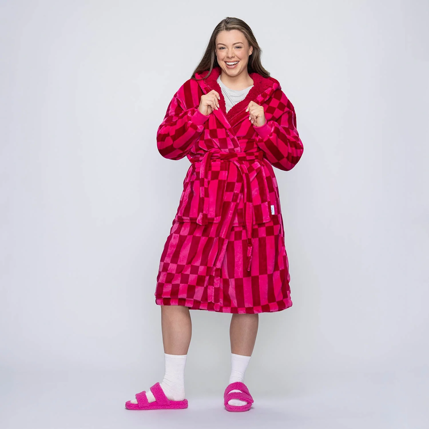Bright Pink Geo