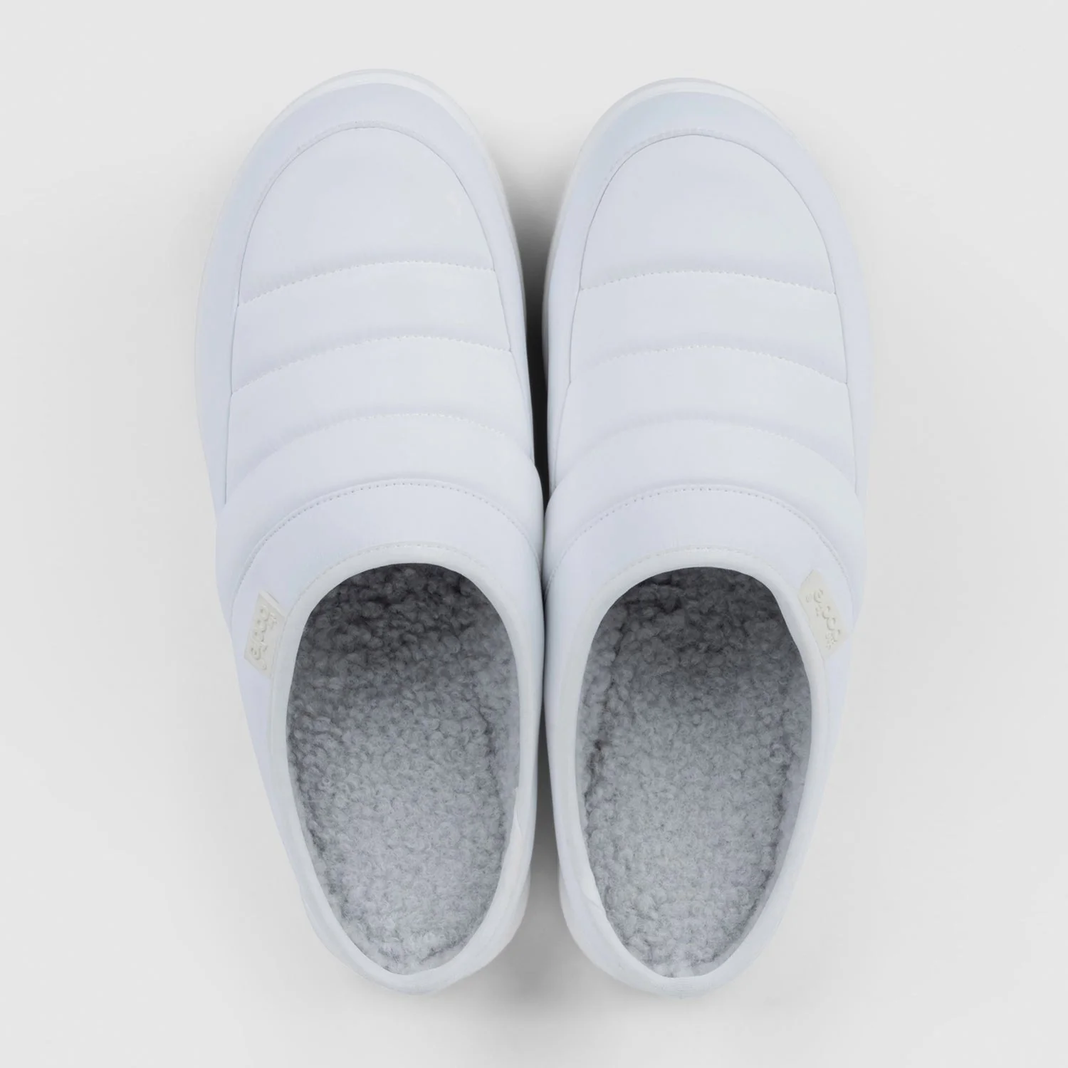 White Puffer Slip On - Image 2