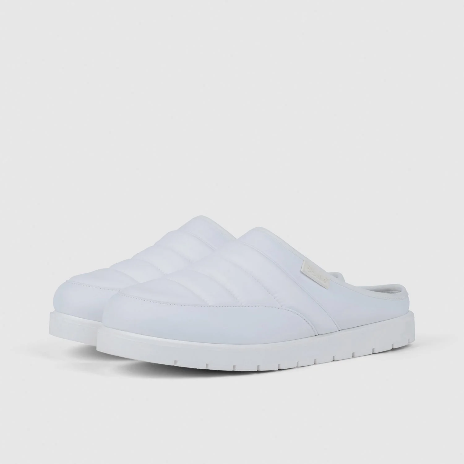 White Puffer Slip On - Image 3